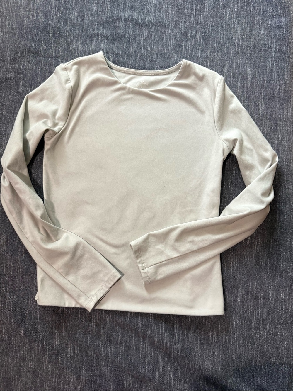 art class Girl’s Long-Sleeve Crewneck Top - Cream